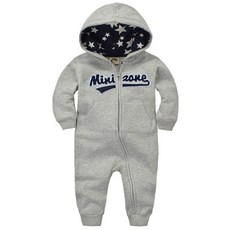 Bebeniz 嬰幼兒黃色All Star連帽刷毛連身衣