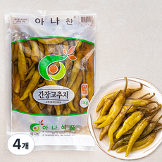 아나 간장고추지, 1kg, 4개
