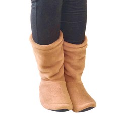 Cotton Field 棉花田傢飾 時尚居家保暖靴, 22.5~24.5cm, 沙色