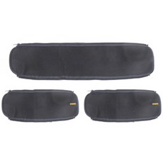 wowbaby 推車把手防護套組, 黑色, 1組