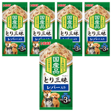 INABA 汪雞三昧餐包 DRP-26, 雞肉 + 雞肝, 150g, 5個