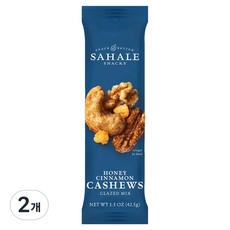 사할리스낵스 허니 캐슈넛, 42.5g, 2개
