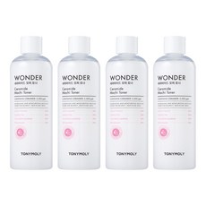 토니모리 원더 세라마이드 모찌 토너, 500ml, 4개