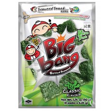 TAO KAE NOI 小老板 超級大海苔超值包 經典味, 50g, 1包