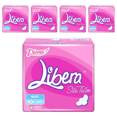 Libera 日用衛生棉 翅膀, 23cm, 8片, 5包