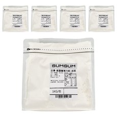 日清 紫羅蘭薄力粉低筋麵粉, 1kg, 5包