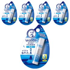 曼秀雷敦水份潤唇膏 - 高效玻尿酸及膠原蛋白 法國海洋礦物精華 蘆薈精華與維他命E 深度潤澤保水力, 薄荷, 3.5g, 5支