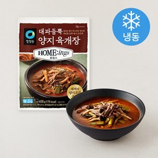 청정원 호밍스 대파듬뿍양지 육개장 (냉동), 400g, 1개