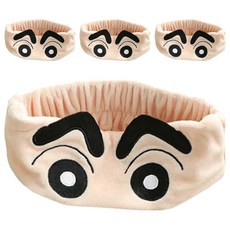 蠟筆小新造型洗臉髮帶, 蠟筆小新, 4個