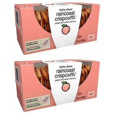 lesley stowe raincoast crisps Raincoast脆餅Cottee水蜜桃與胡桃, 150g, 2個