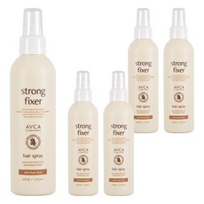 아브카 스트롱 탈모증상완화 앞머리 스타일링 헤어픽서 스프레이, 5개, 200ml