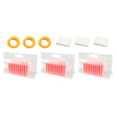 Cell Ribbon Hair Volume Roll Star Self Perm Ceramic Rod No. 7 Set, 單色, 3組