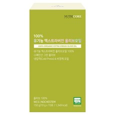 NUTRICORE 特級初榨橄欖油隨身包 15條入, 1個, 150g