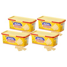 SkyFlakes 蘇打餅乾 香蒜口味 32包入, 800g, 4盒