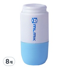 Mlmk Tucovi 宅配單個資清除液 美工刀 多合一 補充液 藍色 10ml, 透明, 8個
