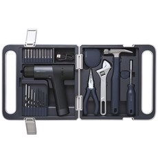 호토 브러시리스 12V 전동 드릴 무선 드라이버 공구 세트, 26p, 1세트