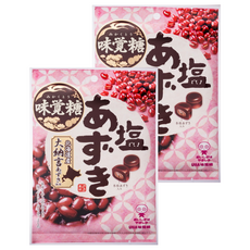 UHA 味覺糖 鹽味紅豆風味糖, 105.6g, 2包