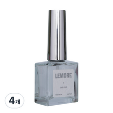 르모어 네일아트 매니큐어 베이스코트, 4개, 10ml