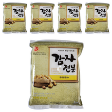 해가원 감자전분 98%, 1kg, 5개