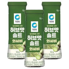 清淨園 香草味芥末鹽, 52g, 3個
