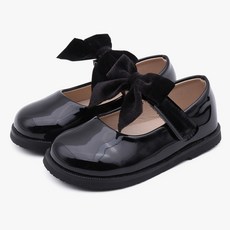 kiphant 女童漆皮蝴蝶結皮鞋 P-07