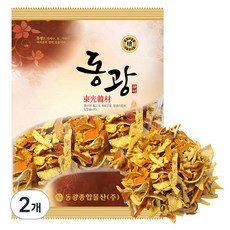 동광한방몰 진피 귤껍질 차, 100g, 2개