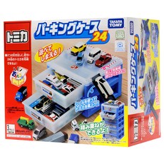 TOMICA TAKARA TOMY 多美小汽車 新停車場提盒 TW49477, 混和顏色, 1盒