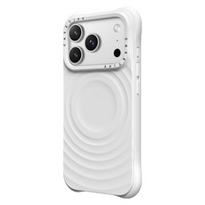 CASETiFY 波紋款 智慧型手機 保護殼 手機殼 iPhone 17 Pro 白色