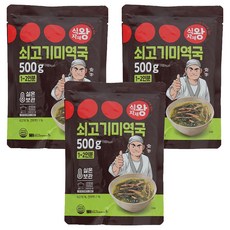 Sikjajae Wang 牛肉海帶湯, 500g, 3個
