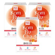 아워티 콤부차 자몽, 5g, 30개입, 3개