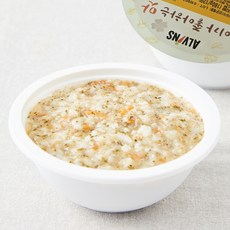 엘빈즈 후기 10~13개월 이유식 한우 야채 진밥, 180g, 1개, 혼합맛(한우/야채)