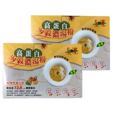 自然緣素 高蛋白多穀濃湯粉 15包, 450g, 2盒
