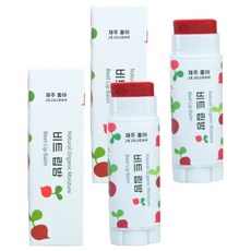 濟州山茶油潤唇膏, 2支, 甜菜根, 5ml