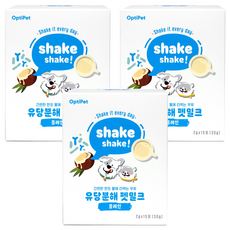옵티펫 반려동물 유당분해 펫밀크 파우더 플레인, 30g, 3개, 우유