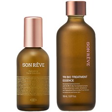 SONREVE 樹生物護理精華 150ml + 保濕面部乳液 100ml 基礎保濕套組, 1套