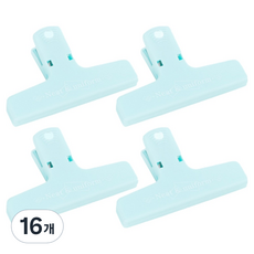 골드팡 레트로 비비드 집게 자석클립 ALL SKYBLUE, 16개, 1개입, 6.4 x 10.2 cm