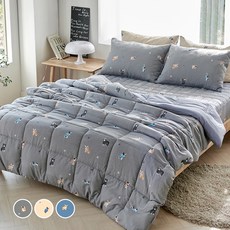 LaMonte 狗狗絎縫冬季被寢具組