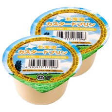 홋카이도 커스터드 푸딩, 2개, 110g