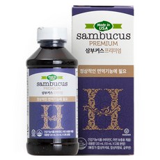 삼부커스 엘더베리 프리미엄, 120ml, 1개