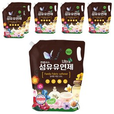 컨센서스 섬유유연제 농축형 리필 베이비로션, 2.05L, 6개