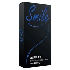 Smile 史邁爾 衛生套 飆馬型, 12個, 1盒