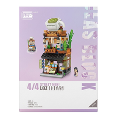LoZ 積木玩具 1656, 抹茶店, 1盒