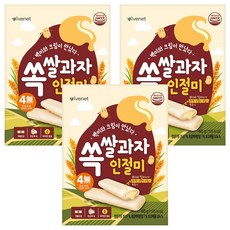 韓國 ivenet 孩童夾心米餅, 年糕口味, 40g, 3盒