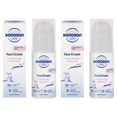 sanosan 臉部嬰兒霜, 50ml, 2個