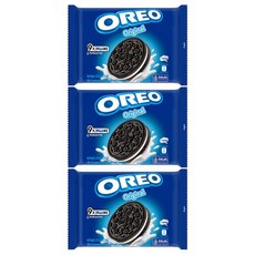 OREO 奧利奧 原味夾心餅乾 248.4g (9x27.6g) 方便保存 控制份量, 3袋