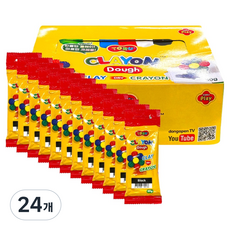 토루 클레이온도우, 검정, 50g, 24개