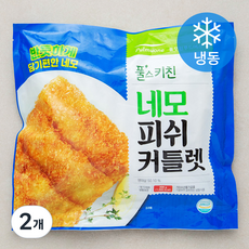 풀무원 풀스키친 네모 피쉬 커틀렛 (냉동), 2개, 800g