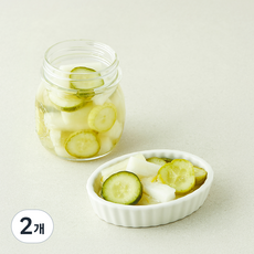 반가 유자를 곁들인 오이무피클, 700g, 2개