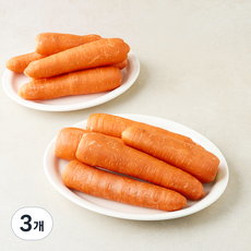 중국산 세척당근, 10kg, 3개, 1개입