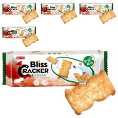 台灣優格餅乾學院 Bliss布莉滋脆餅 奶油椰香 (136g/包), 5包